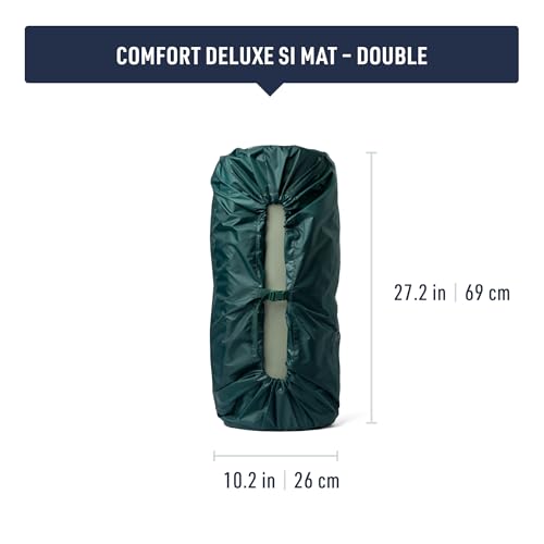 Image of Sea to Summit Comfort Deluxe Self-Inflating Foam Double Sleeping Pad, Rain Forest