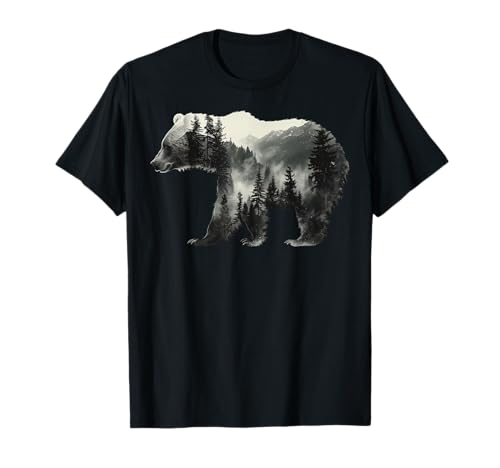Bosques, tundra Bear Camiseta