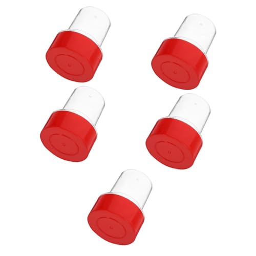 SEWACC Pcs Stamper Container Plastic Stamp Box for Office Supplies Empty Seals Box Design