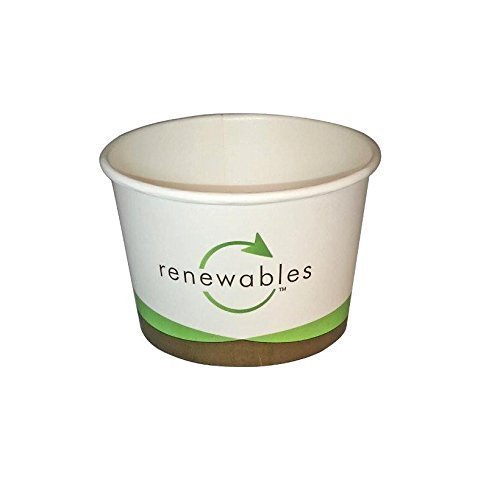 Buy Renewables ™ 8 oz Compostable Soup Cups 1000 Cups EcoFriendly