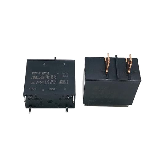 Relais PCF-112D2M 12VDC 4 broches 20A 25A 250VAC de puissance pour circuit imprimé