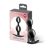 Fun Factory B Balls Duo | Analkugeln mit Gewicht | Analtraining ohne Vibration | natürliche Stimulation | IPX7 wasserdicht | Silikon