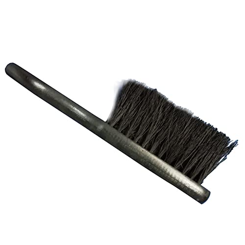 Cepillo para Chimenea con Mango de Madera, Cabezal de Cepillo para Chimenea, Cepillo de Limpieza para Chimenea