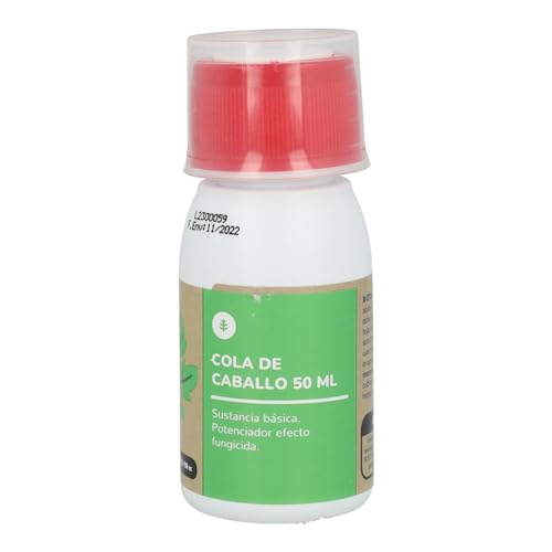 Planeta HUERTO | Fungicida Concentrado a Base de Cola de Caballo de 50 ml para el Control Preventivo y Tratamiento de Enfermedades Fúngicas en Cultivos