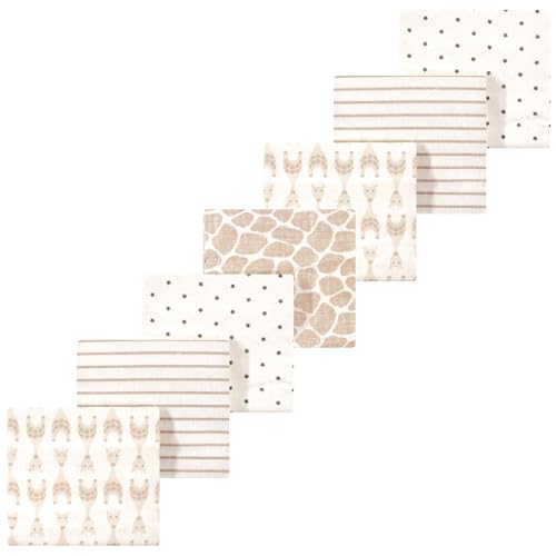 Image of Luvable Friends Little Treasure Flannel Receiving Blankets 7pk