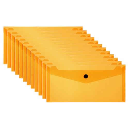 Fournitures d'organisation dossiers format A6 compacts pour sac de voyage et bureau orange