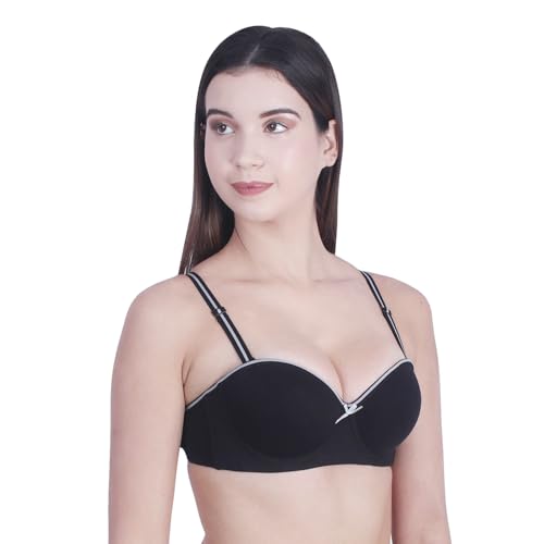 Image of Brachy Women's Poly Cotton Heavily Padded Wired Push-up Bra