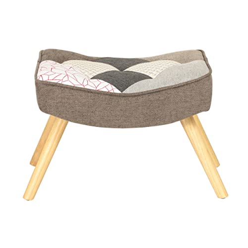 Totò Piccinni SGABELLO con gambe in legno di