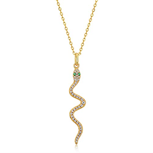 Collier Serpent Argent TXQHD : Le Symbole Éternel d'un Amour Flamboyant