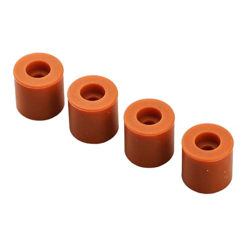 SageFurned 16-Piece Silicone Dampers for 3D Printer, 16mm Shock Absorbing Leveling Columns for Creality Ender 3, CR-10 Series Printers, Brown - Image 3