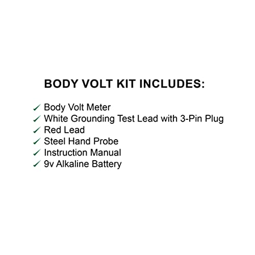 Image of Body Volt Kit (Human Body Voltage Checker) for Earthing Products