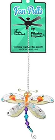 Dragonfly Bronze Nickel and Copper Hanging Fan Pull - Gift Packaged