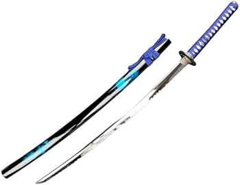 Amazon.co.jp: 模造刀 美術刀剣 泉水 せんすい 大刀 マーブル 青 V Amazon.co.jp: 模造刀 美術刀剣 泉水 せんすい 大刀 マーブル 青 V
