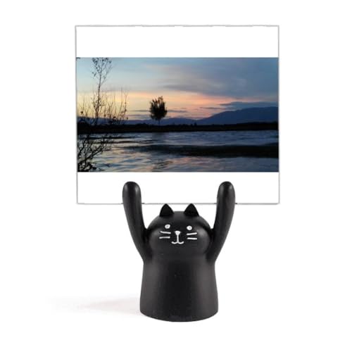 Photographie Art Déco chat noir pour habiller un mur vide avec une décoration moderne