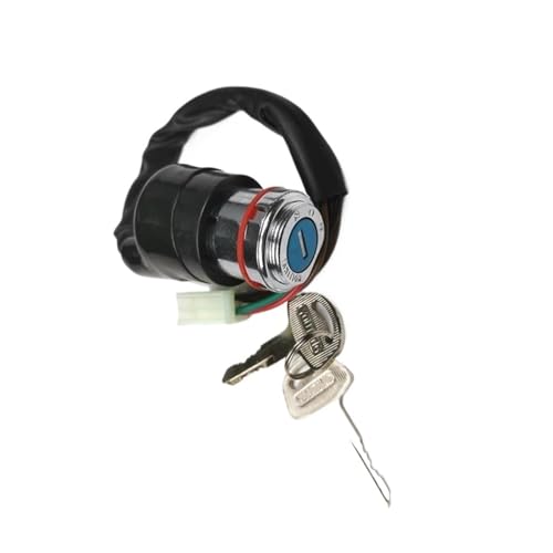 Contacteur d'allumage pour Suzuki GN125, kit clé et verrouillage 6 fils 125cc
