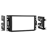 Metra 95-3304 Double DIN Installation Kit for Select 2005-2006 GM/Chevrolet Vehicles (Black)