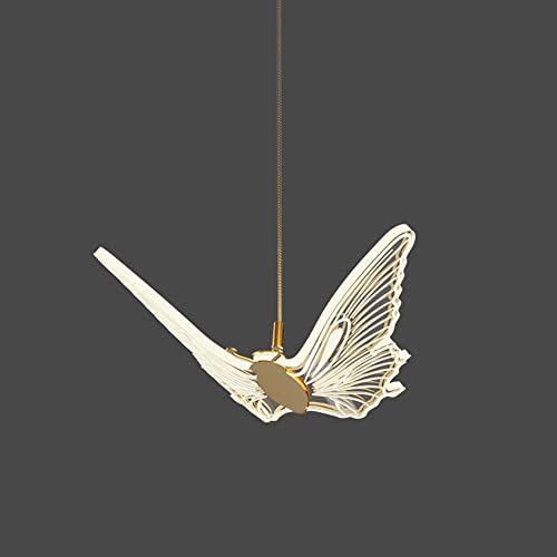 Pendant light LED 3000K Butfly petit lustre nordique et luminaire plafond