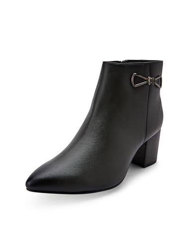 Image of Metro Women's Faux Leather Fashionable Trendy Ankle Boots