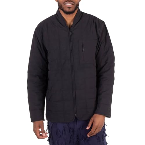 Chaqueta RAINS para hombre, negra, talla S