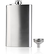 Amazon.co.jp: NUOLUX スキットル ウイスキーボトル 清酒ボトル 携帯