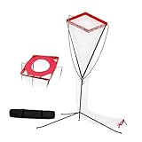 FytStycale Volleyball Setter Training Net Volleyball Practice Net System with Carry Bag Training Equipment Aid Adjustable for Passing