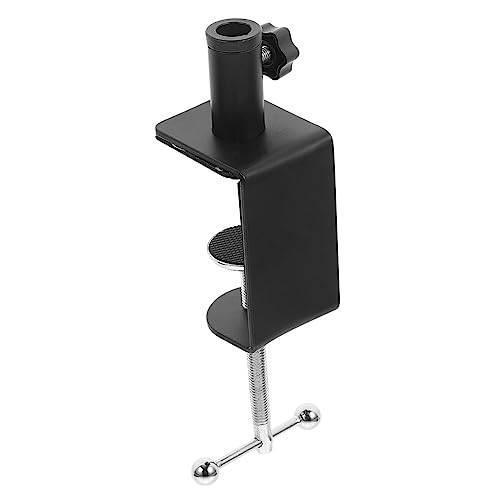 HONITANO Adjustable Desk Clamp Cantilever Bracket Table Mount Clip for Lamp Microphone Video Light with Stable Clamp Base 5.51X2.04X1.73In