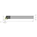 Ultra-Dex E12S MWLNL3 Carbide Boring Bar to Hold a Negative WNMG 332 at -5 Degree Lead, Left Hand, Coolant Thru, 0.750" x 10", 0.920" Minimum Bore