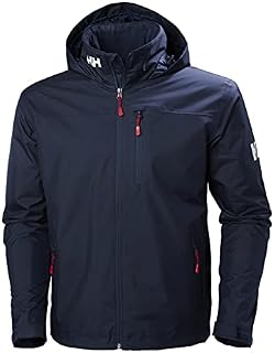 Helly-Hansen Mężczyźni Crew Hooded Midlayer 33874 Kurtka Wodoodporna, Granatowy, M