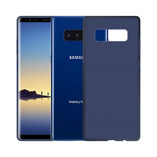 Image of Case Creation Luxurious OG Series for Samsung Galaxy C9 Pro Case Cover,Anti-Dirty Slim Case Frosted Matte Cute Candy TPU Raised Bezel (Splash of Color) Back Cover for Samsung C9 Pro -Navy Blue
