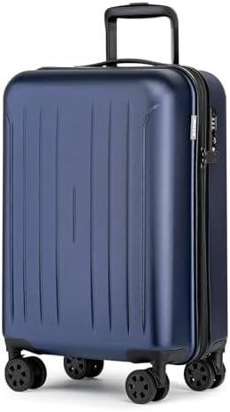 KYME Carry on luggage 22x14x9 Airline Approved Suitcase Hardshell...