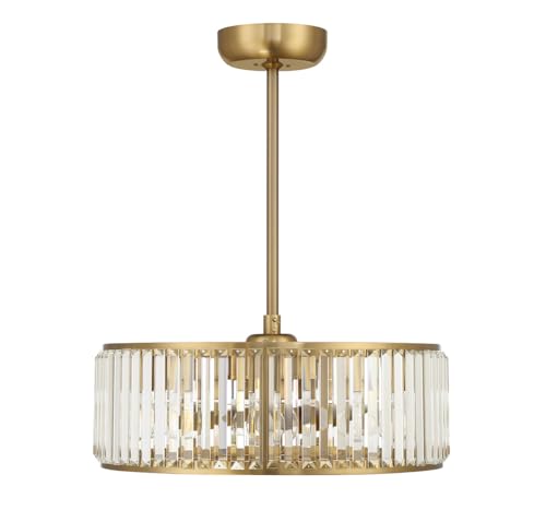 Savoy House 23-FD-245-322 Janus Luxe LED Chandelier Ceiling Fan with