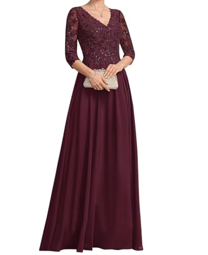 Robe de Bal Grand-Mère Discrète pour Cacher les Bras avec Style