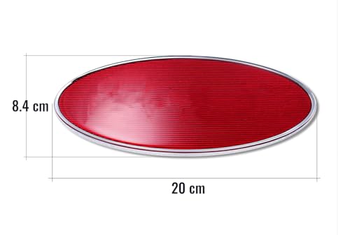 Image of KOZAK Plastic Front Hood Grille Logo Emblems Badge Compatible with Peterbilt 379 386 389 567 579 Semi Trucks (2 Piece Set) - Truck Accessories - Aftermarket Replacement 20-19280