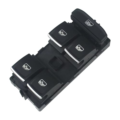 Bouton commande principal lève-vitre 5G0959857 pour Seat Leon et Passat 2013-2018