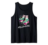 pattini kawaii roller girl pattinaggio a rotelle lover skater canotta