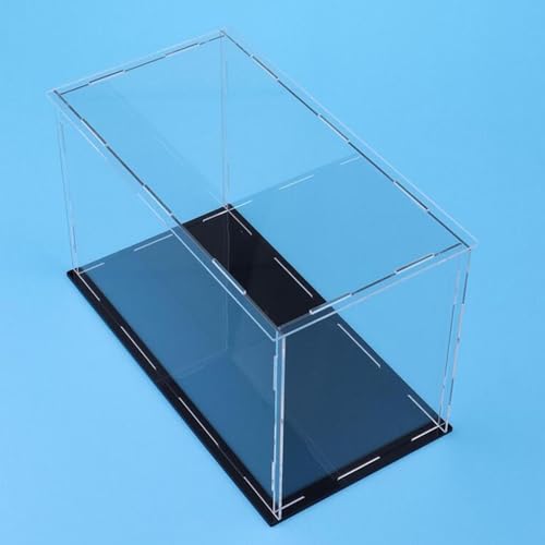 Image of ATORSE Clear Organizer Box Acrylic Display Case for Diecast Car Model Statues Dolls 35X20X15Cm