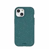 Pela - Phone Case for iPhone 15 - Protective Cell Phone Cover - Eco Friendly Cover Compatible with iPhone 15 - Green