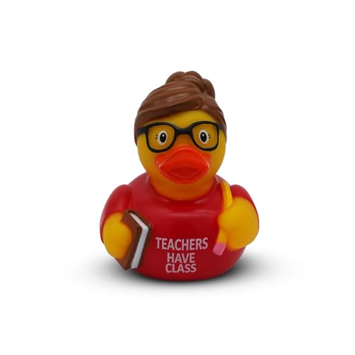 GOOFBALLS Funny Rubber Duck – Hilarious Decorative Duck for Bathroom, Jeep, Desk, or Gag Gift – Quirky Collectible with Sarcastic Quote – Great Gift for Adults, Coworkers, or Friends-Teachers