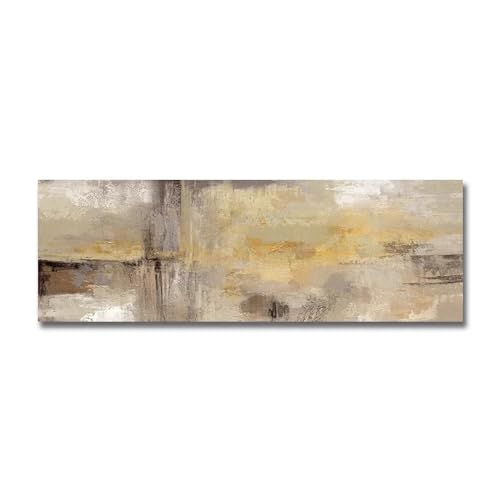 Toile paysage abstrait moderne 60x180cm sans cadre pour salon