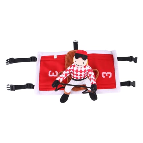 Disfraz Dog Costume Algodón Térmico Rojo Talla M
