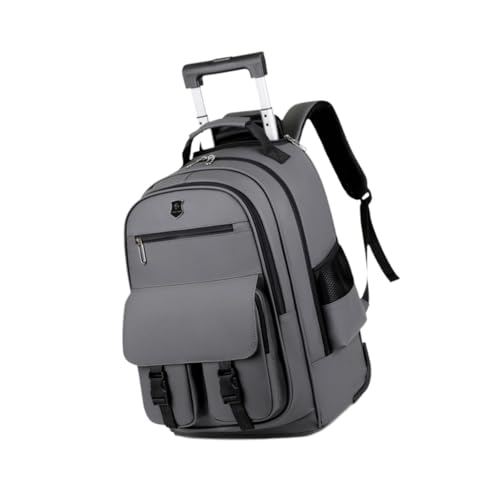 BaotyJie Mochila de Viaje con Ruedas para Ordenador portátil, Maleta, Mochila, Mango telescópico de Aluminio Multifuncional para Mujeres y Hombres, múltiples
