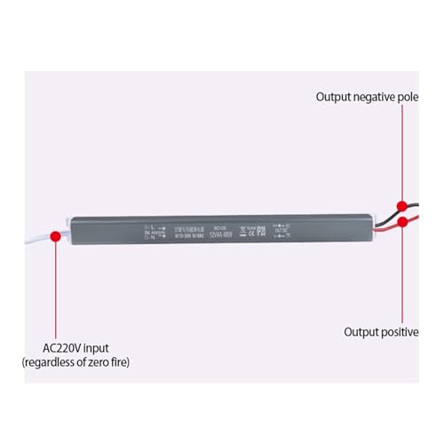 Adaptador de iluminación 12V 24W para luces en muebles de cocina 4