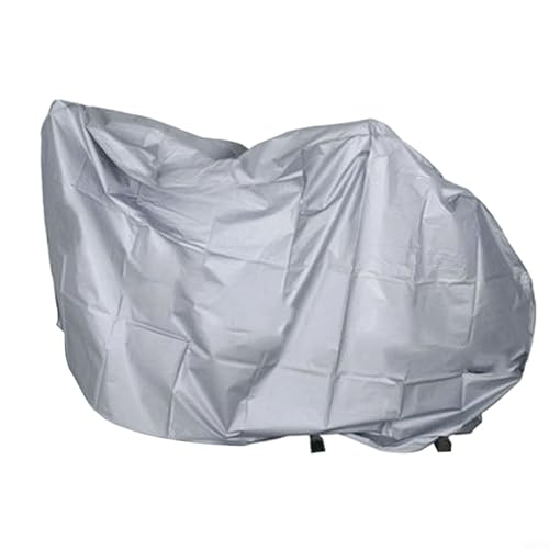 Funda impermeable para bicicleta al aire libre, vehículo eléctrico y motocicleta, resistente al polvo, poliéster protector de lluvia (210 x 120)