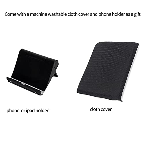 Eveme Large Gel Enhanced Seat Cushion With Non-Slip Cover, Cooling Seat Cushion,Wheelchair Seat Cushions,For Office Chair Car Seat Cushion Student Seat.soft & Breathable, Sciatica & Back Pain Relief #TOP2