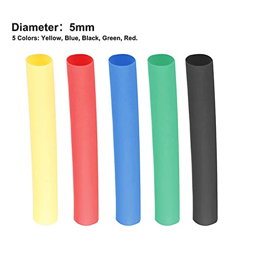 Heat Shrink Tubing 328Pcs Wire Wrap Cable Sleeve Assortment Ratio 2:1 Electric Insulation Tube - Multicolor #TOP3