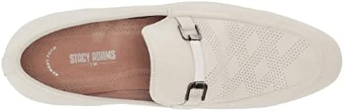 Stacy Adams Men's Wydell Slip On Loafer, Chalk, 10.5 | Image 4