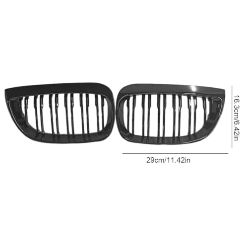 Parrilla de parachoques 51137127228 para rejilla antiniebla de coche Serie 1 E81 E87 (2 uds) 6