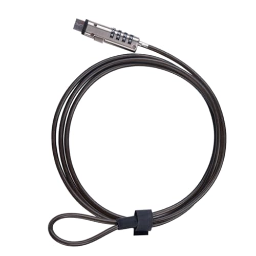 Yardenfun Verrouillage USB par Mot De Passe pour Ordinateur Portable, Serrure Numérique Antivol Flexible 360°, Protection Sécurisée pour Appareils Électroniques