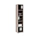 Produktbild Möbelpartner Aktenregal SERIE 1200 | HxBxT 1820 x 400 x 340 mm| Eiche | Aktenregal Schrank Regal Büroschrank Schiebetürenschrank
