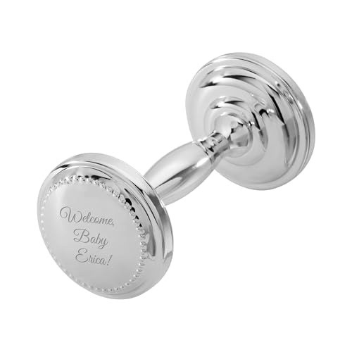 Tiffany and Co. Style Silver Rattle